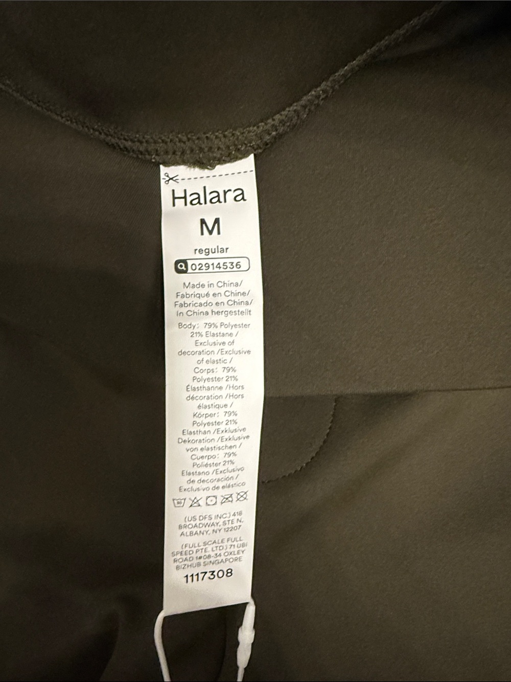 HALARA Olive Green Wide-Leg Ponte Pants - Picture 4 of 7